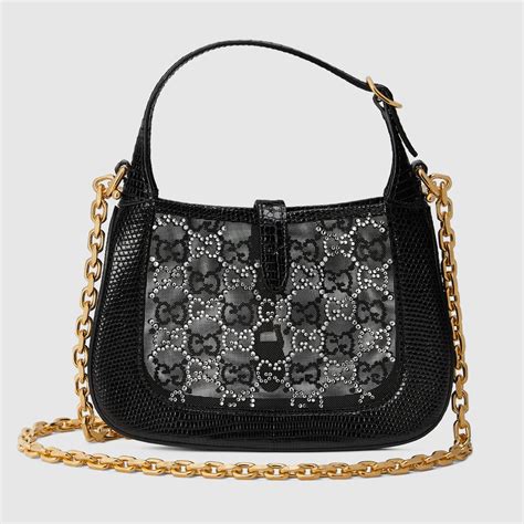 gucci bag with crystals|gucci gg jackie bag.